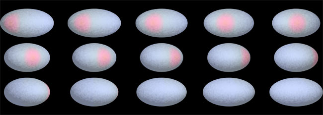 Strange Dwarf Planet Has Red Spot